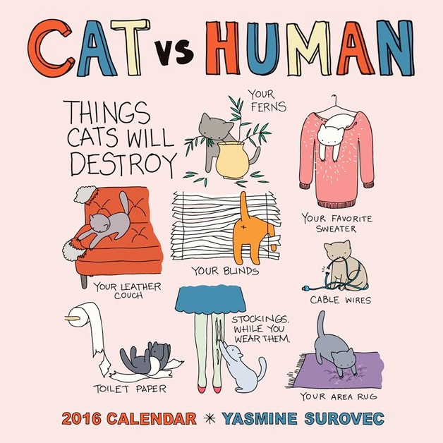 Cat-vs-Human-Calendar